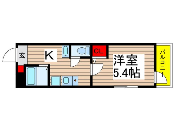 ルシェネⅢの物件間取画像